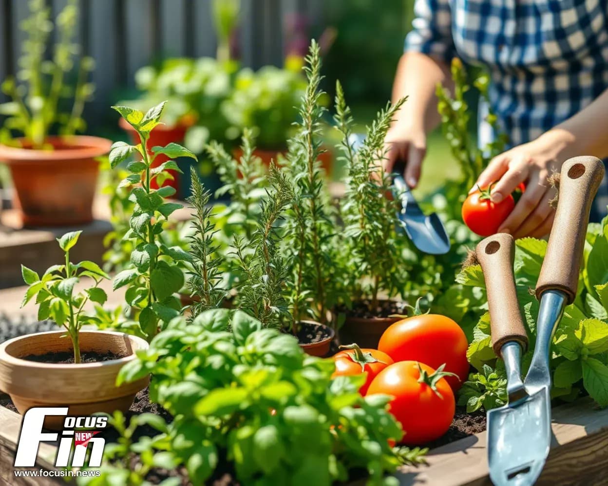 How to Create a Sustainable Home Garden with Fresh Herbs and Organic Vegetables