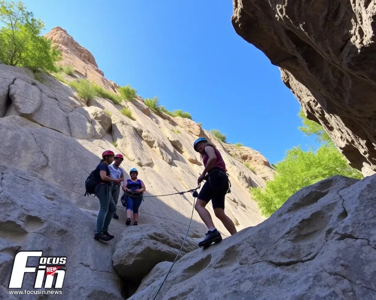 The Guided Natural Climbing Experience
